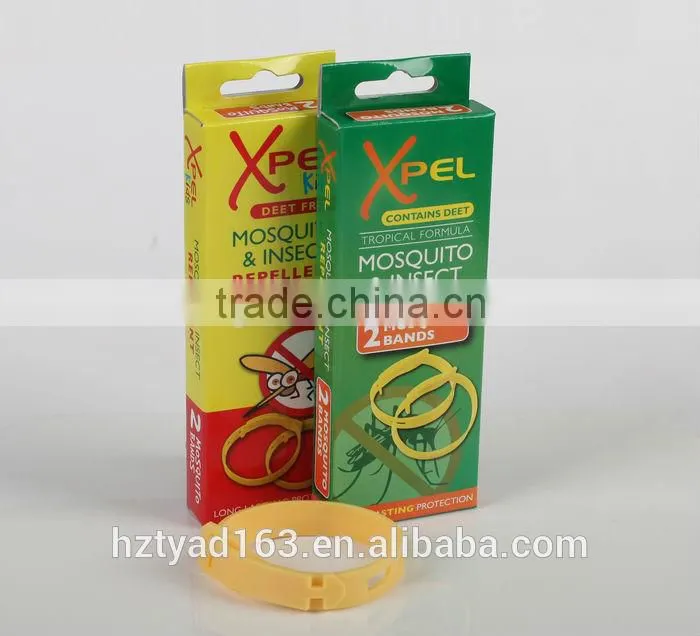 PVC adjustable anti-mosquito repellent bracelets