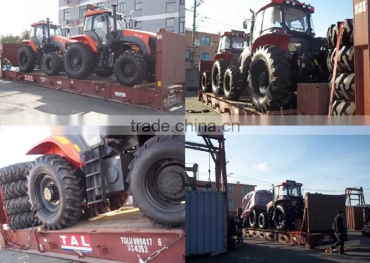 KAT1304 4 Wheel drive agricultural equipment farm/farming 130HP machine tractor