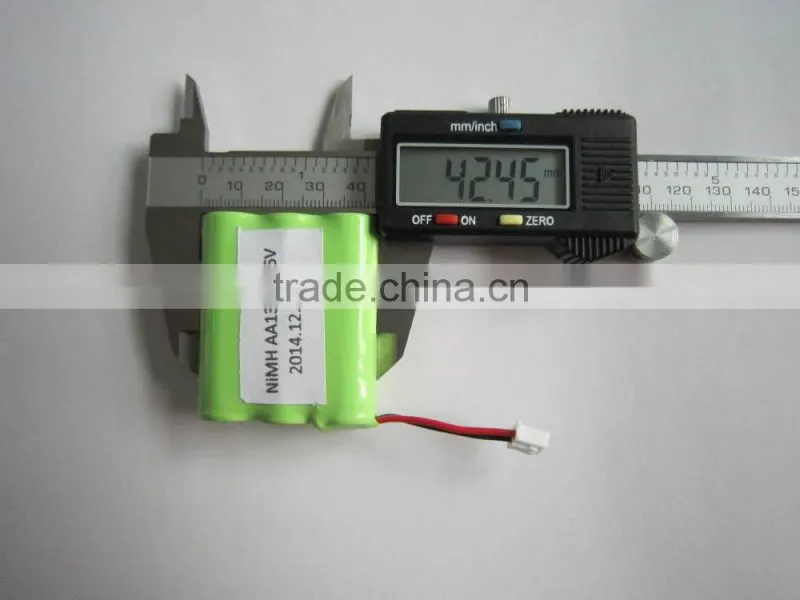 Nimh batteries 3.6v 1300mAh 3S