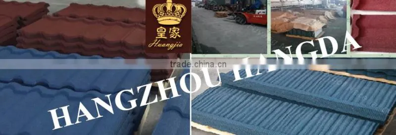 Hot sell product stone coated metal tile for villas