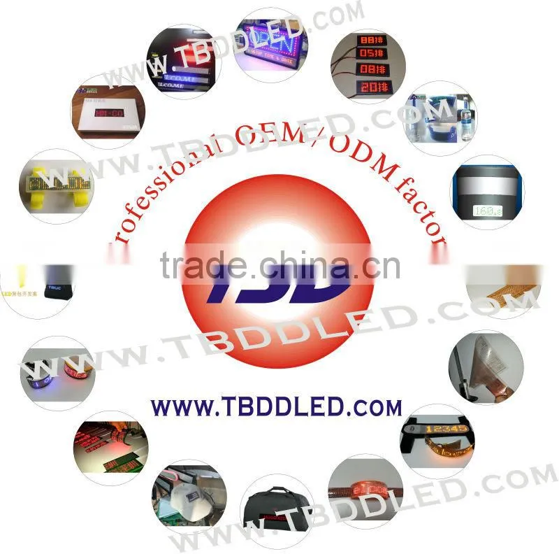 Alibaba China hot selling 16dots advertising led message display