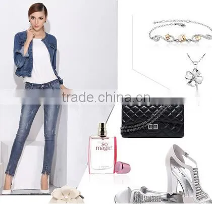 scalloped lady denim jacket short pakistan xxx jean jacket wholesale