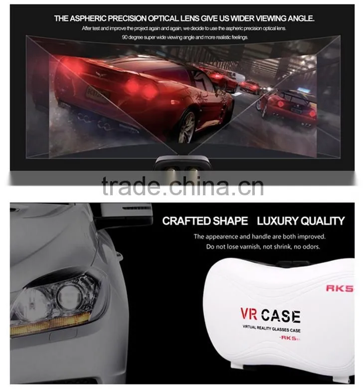 polarized gafas 3d virtual reality bril vr CASE google cardboard glass vr box iii 3.0 version capacete for Android /IOS lxl125
