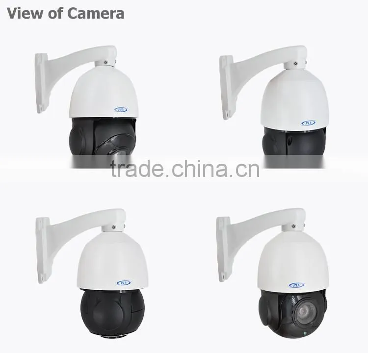 IP66 waterproof weatherproof 2.0 megapixel night vision ptz poe ip camera with 50M IR distance