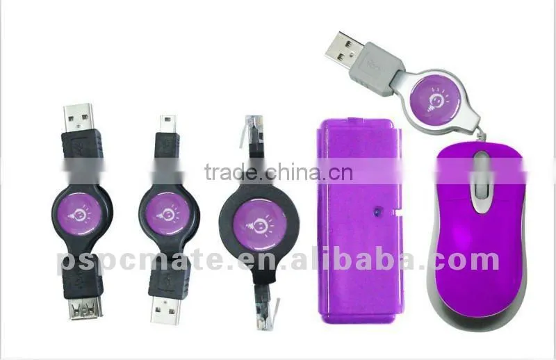 portable complete computer set usb gadget 5 in 1 usb kit