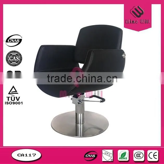 hydraulic hair styling chair with footrest