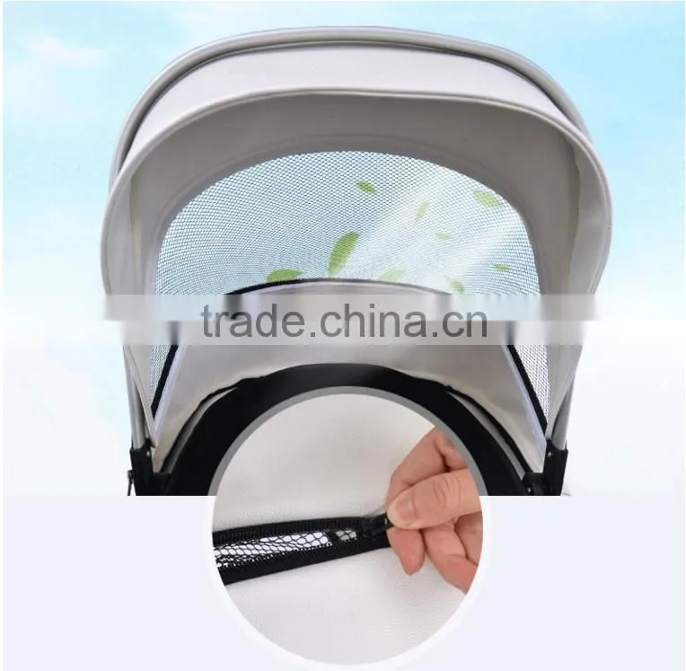 2016 High-view 3 in 1 baby stroller/pram