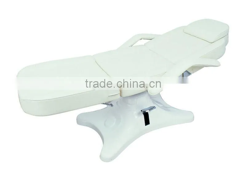 2015 Faddish salon&spa massage bed with hydraulic pump