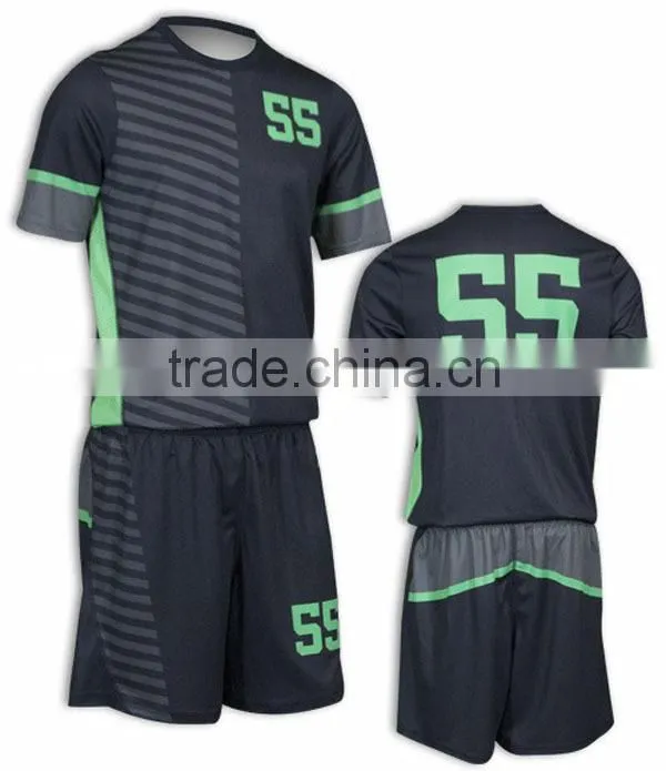 Oem Manufacturer Custom Sublimated Quality Stripe Soccer Uniform