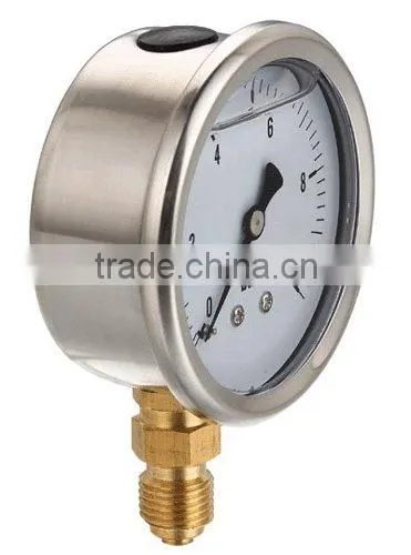 Widely Used Glycerin Filled Manometer Pressure