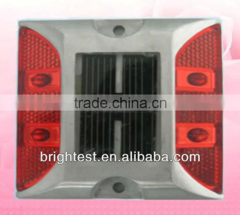 solar energy LED light road stud,Aluminum Outdoor solar led road stud,led road stud wired
