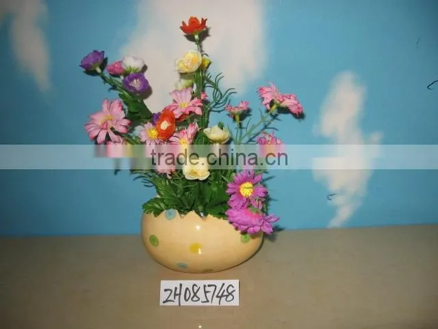 ceramic flower vase