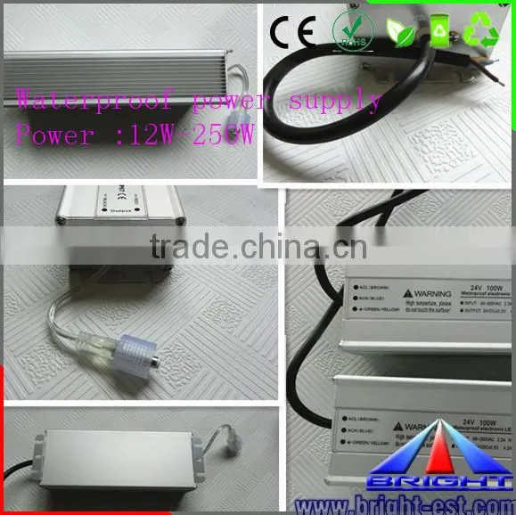 Constant current 100W led driver 12v, waterproof led driver