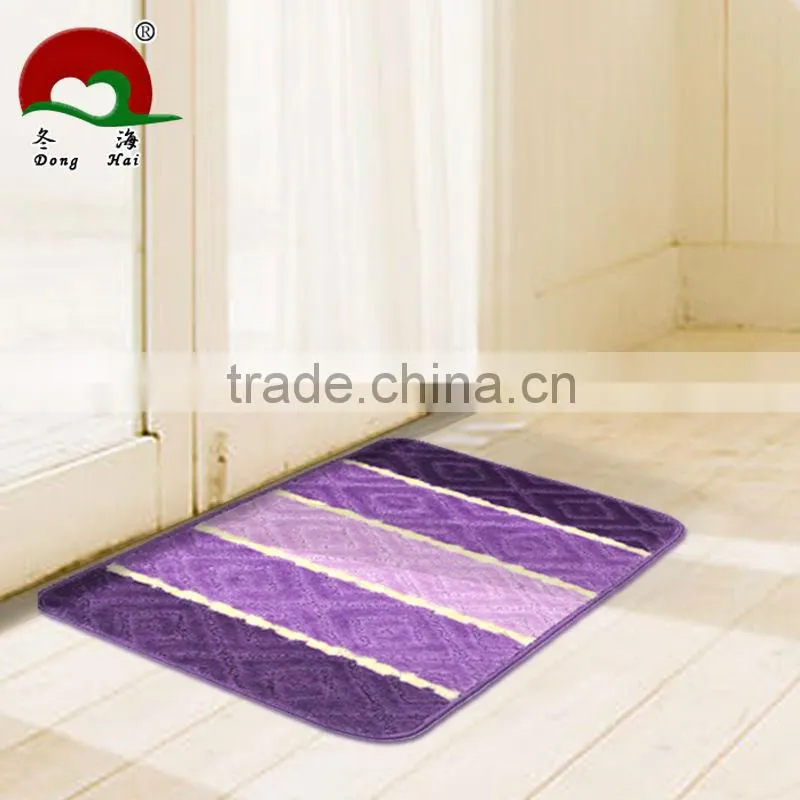 high quality polypropylene anti-slip door mat with TPR base