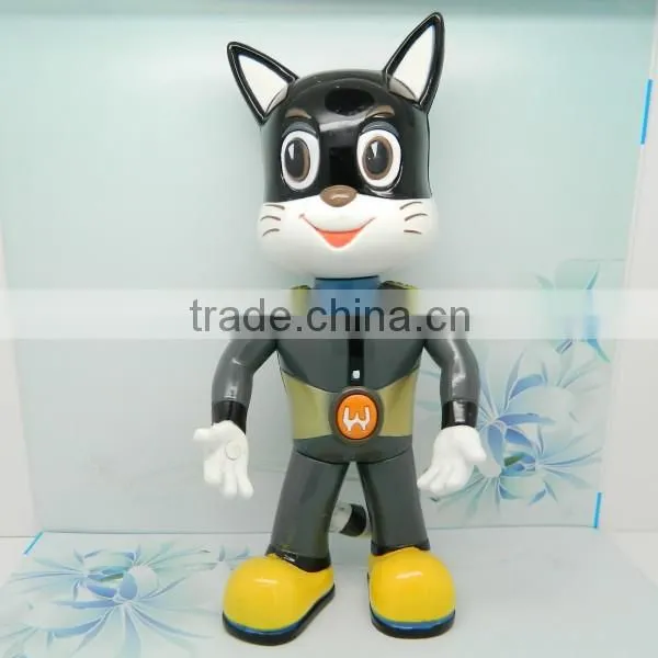 plastic toy cartoon figure