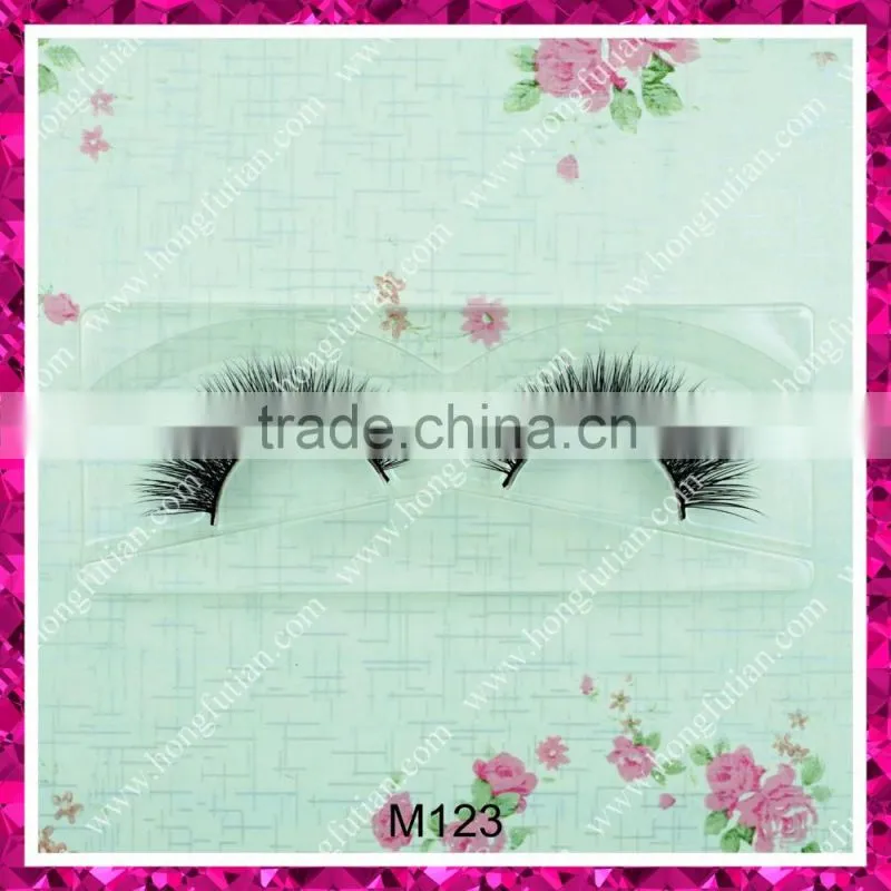 NEW Clear Invisible Band Eyelash 3D Mink Eyelash