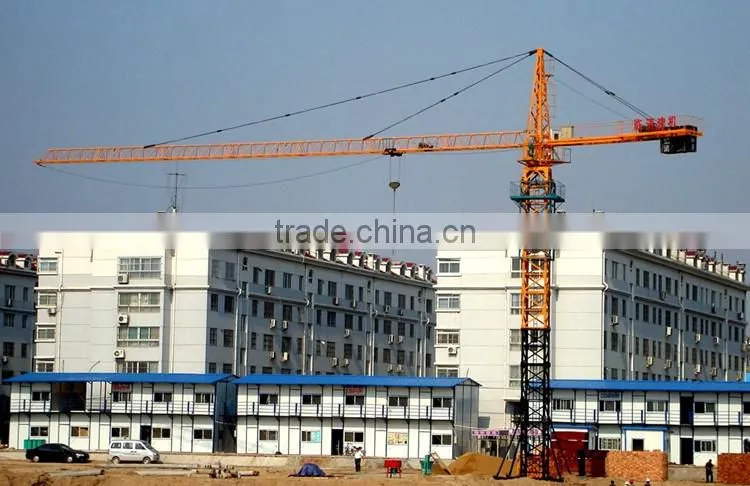 China supply professional QTZ80 tower cranes