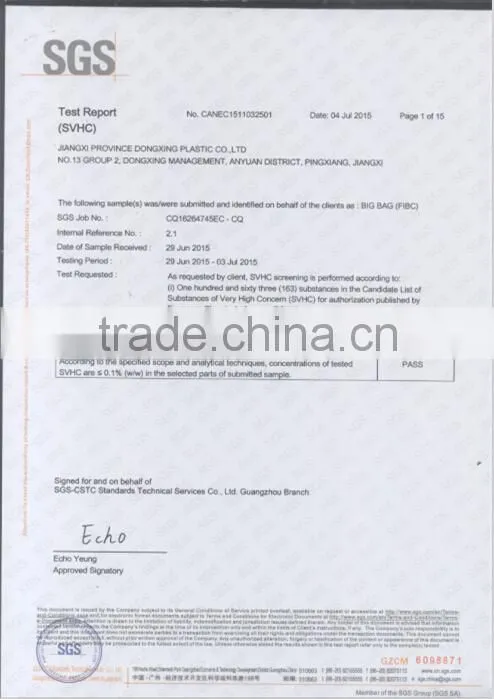 China Block Bottom Woven Polypropylene Valve Cement Packing Bags for 50kg Cement