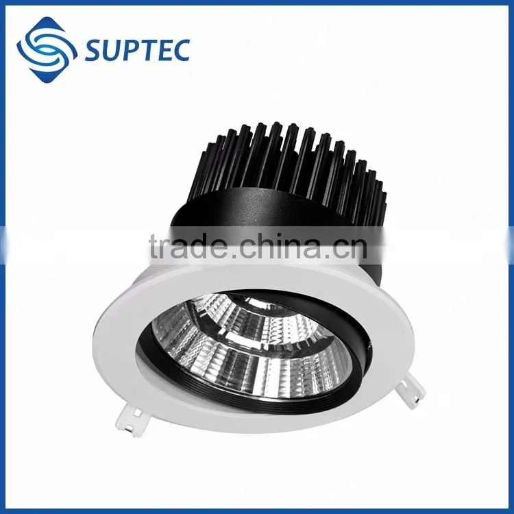 Tilt Adjustable Rotatable Dimmable COB LED Down light 7W 10W 15W 30W Recessed 220V 110V Reflector CreeCOB