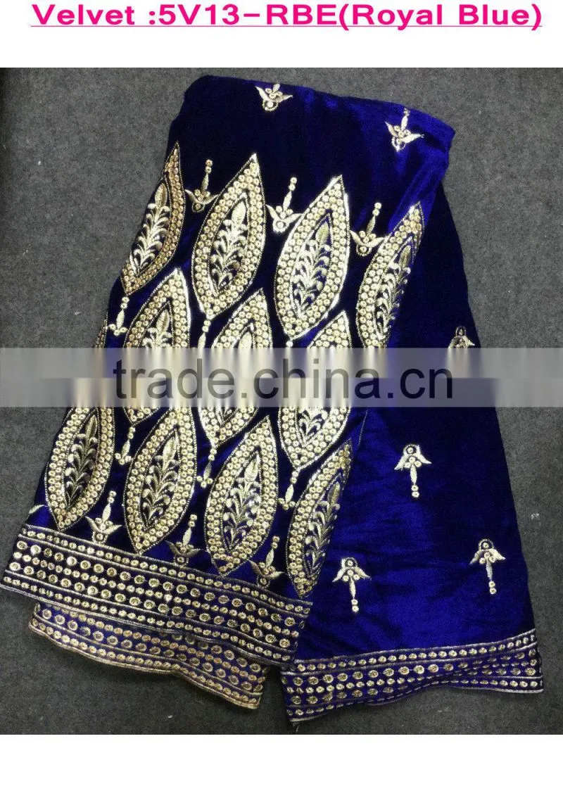 Velvet sexy dress for evening dress fabric korean velvet