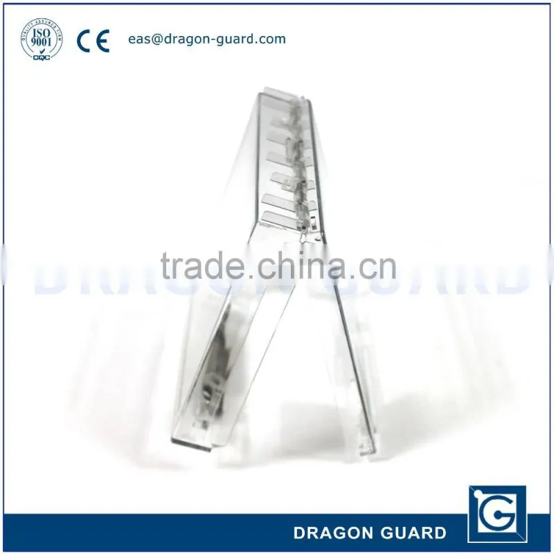 Free Sample ABS transparent Anti-theft Single Dvd Safer Box