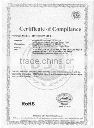 4W high power led e14 bulb replacement 36W haloge lamp