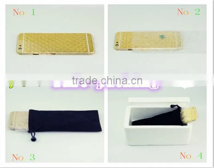Mobile phone repair parts for iphone 6 diamond backcover for iphone6 diamond housing