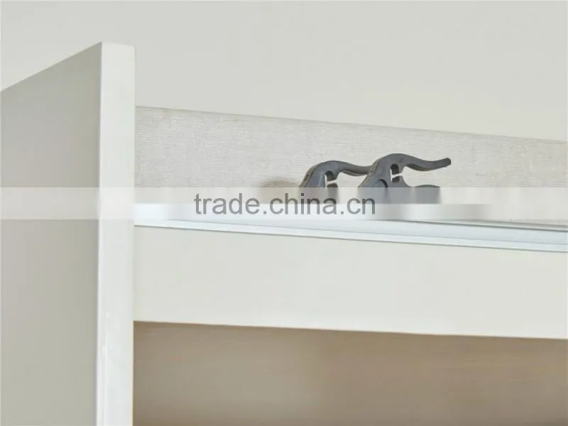 Modern high glossy functional sliding door wardrobe