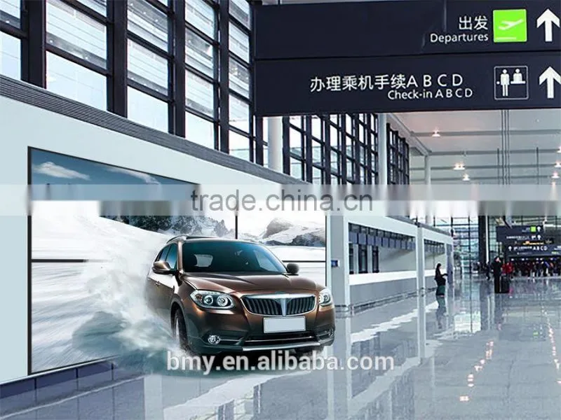 Factory outlet glasses-free 3 d advertising machine, support custom size and 3 d video