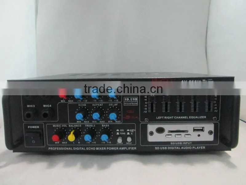 Top selling Speaker sound professional karaoke amplifier AV-868FM