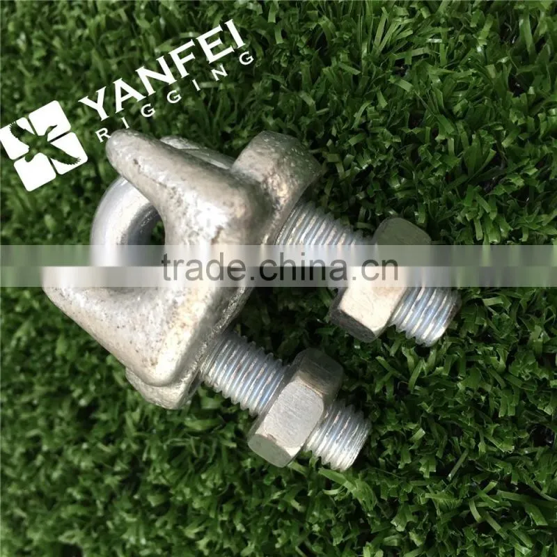 Galvanized din1142 wire rope clip