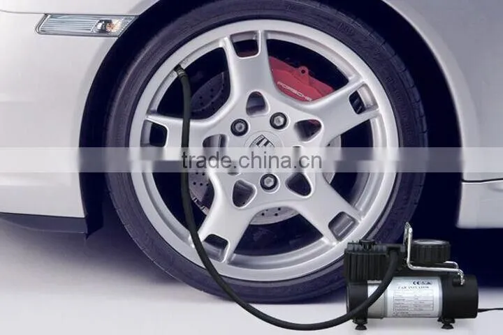 DC 12V Mini Portable Air Compressor for Car used
