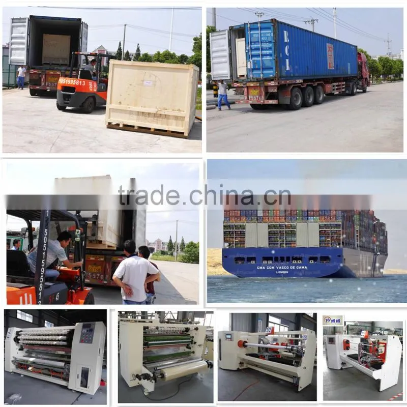 PE film/PET film/Masking tape/release paper /double side tape/bopp tape rewinding machine