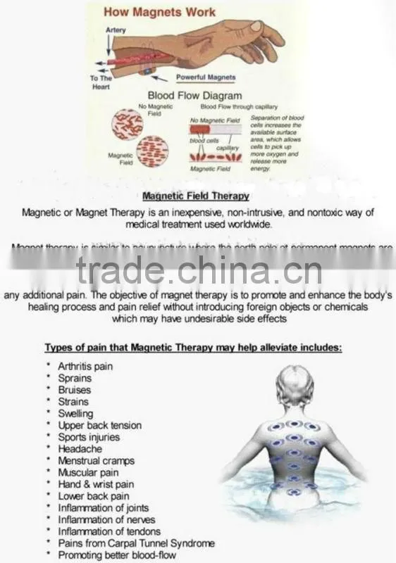 2013 new products healthy magnetic anion bracelet