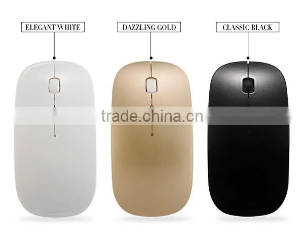 unique wireless mouse with built in lithium battery - rechargeable