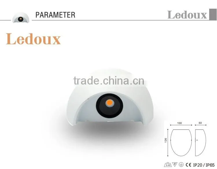 IP20/IP56 cob led wall lighting products 2015