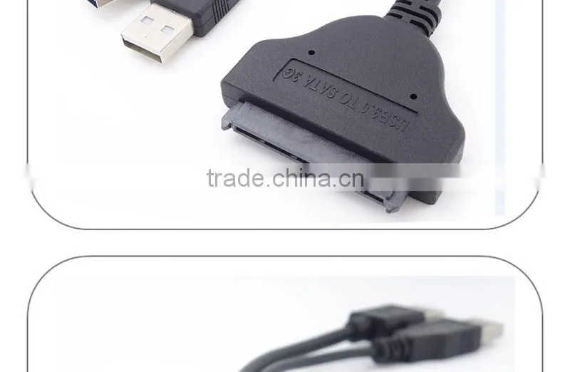 USB 2.0 to Sata Converter Adapter Cable w/ 2.5" 2.5 Inch Hard Drive HDD Case