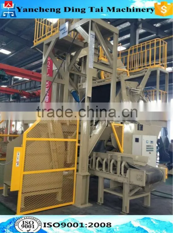 Tumble Belt Type Sand Blasting Machine/Manual Tumble Belt Type Metal Shot Blasting
