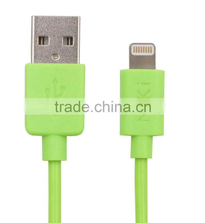 Portable usb charger cable wholesale round usb charger cable for Apple products