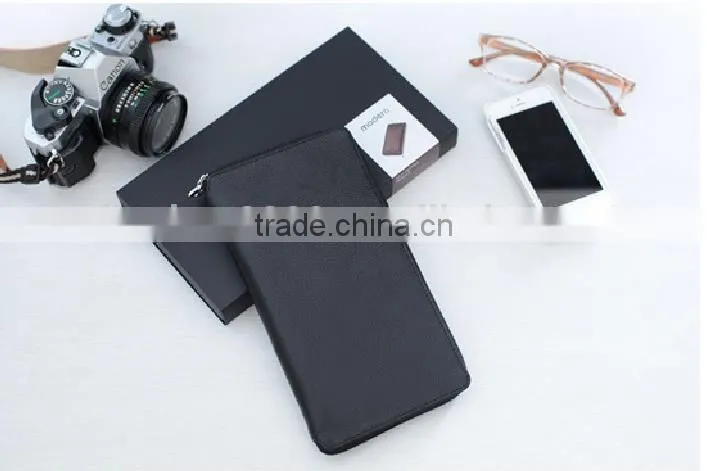 Business Organizer Holder Case Leather Cover Travel ID Credit Card Holder