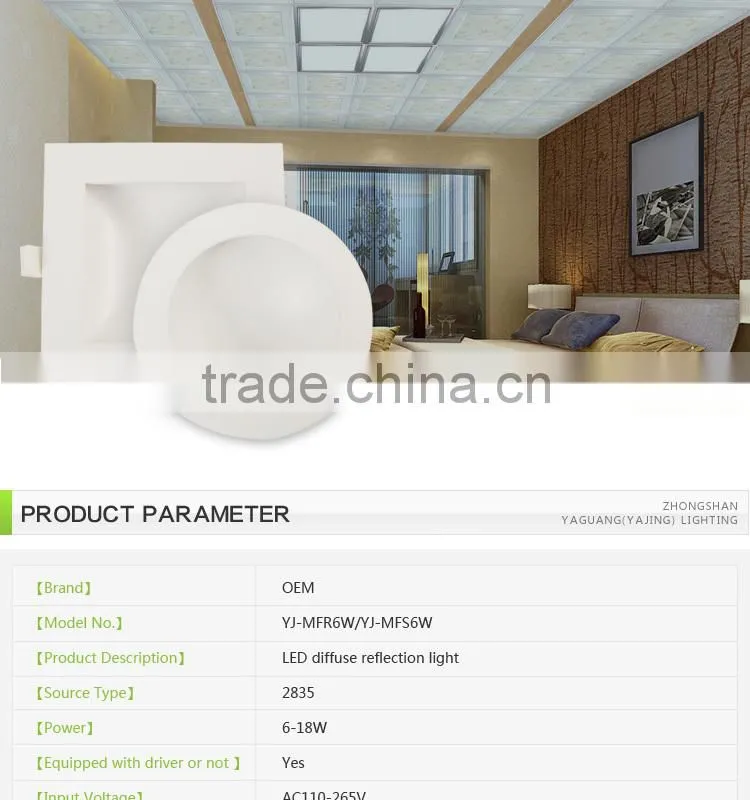 9W led soffit lighting