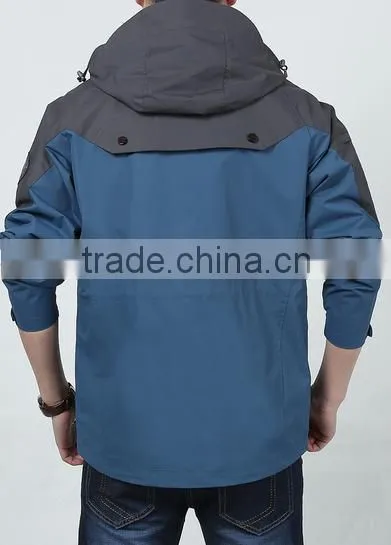 Custom Men Windproof And Waterproof Jackets