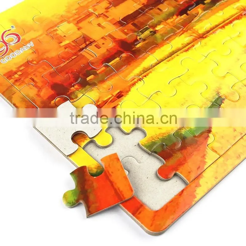 blank jigsaw puzzle / cardboard for jigsaw puzzle / jigsaw puzzle frames