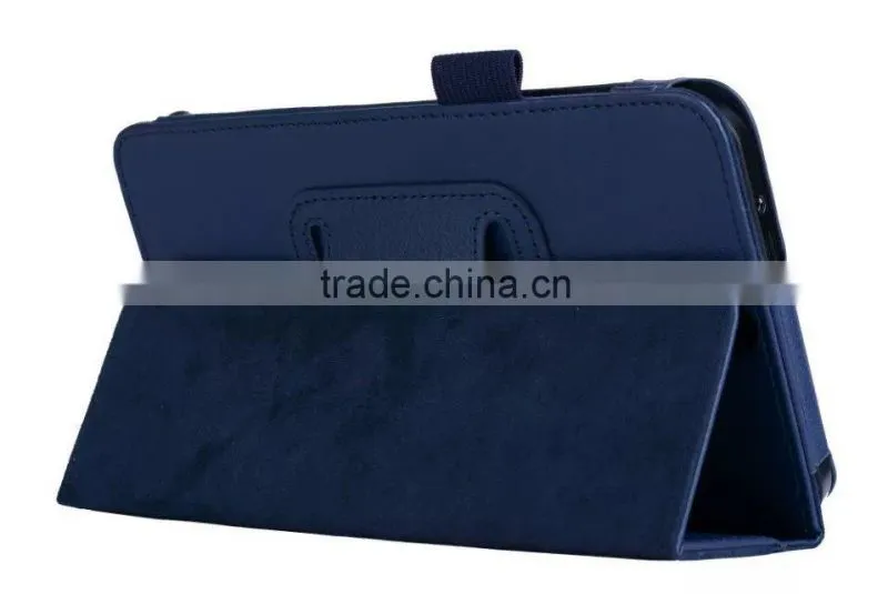 Magnetic Folio Stand Flip Leather Case for HP Steam 7