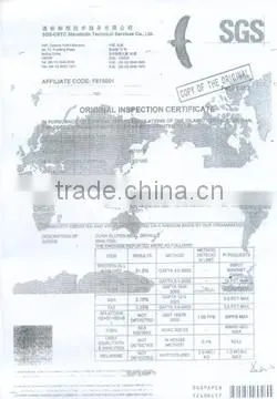 Animal Corn Gluten Meal from China to Korea and Malaysia