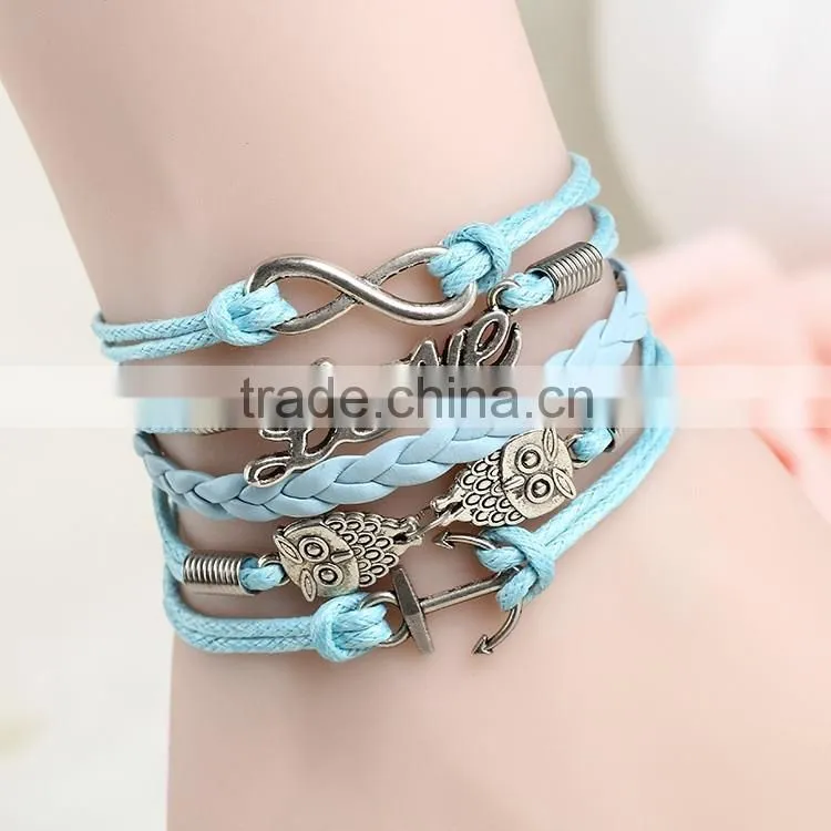 online shopping beautiful finger owl ring designs