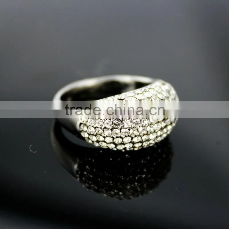 rings with crystals