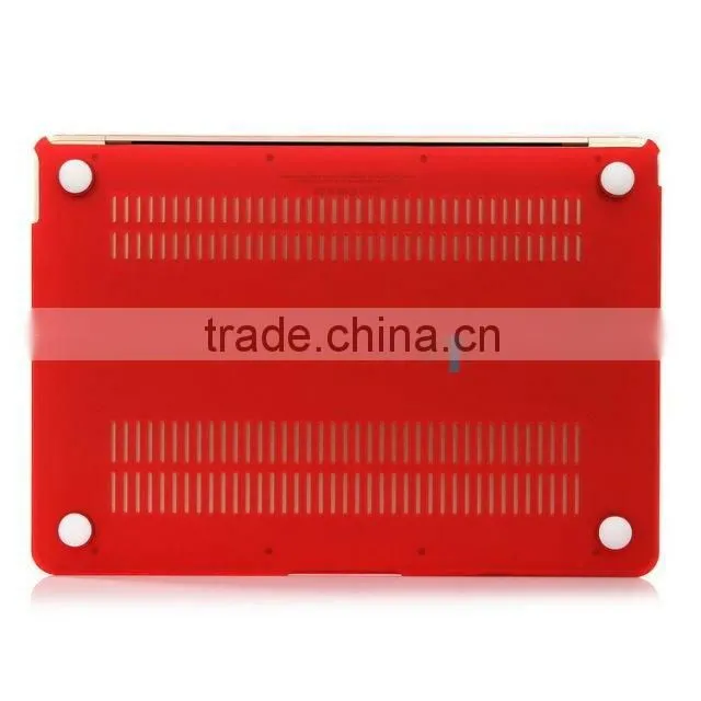 Wholesale Colored Plastic Hard Shell Case For 2015 MacBook 12 inch A1534 Red