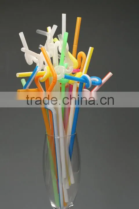 Disposable straws with different design paper wrapped drinking straws