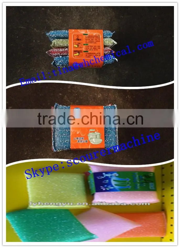 linyi high quality kitchen cleaning sponge scourer